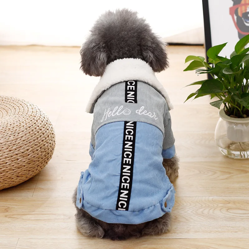 
Custom Wholesale Fashion Elegant Dog Clothes Winter Pet 