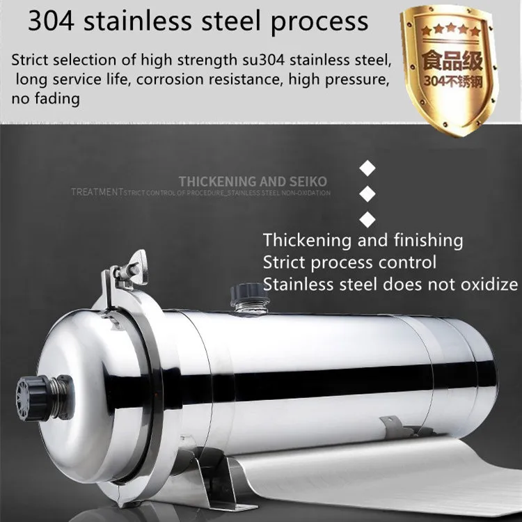 
8000L/h commercial PVDF stainless steel ultrafiltration water filter 