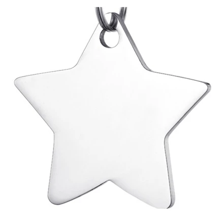 Custom Logo Blank Sublimation Metal Pet Name Id Qr Code Dog Tag For Engraving Necklace Dog Tags Stainless Steel