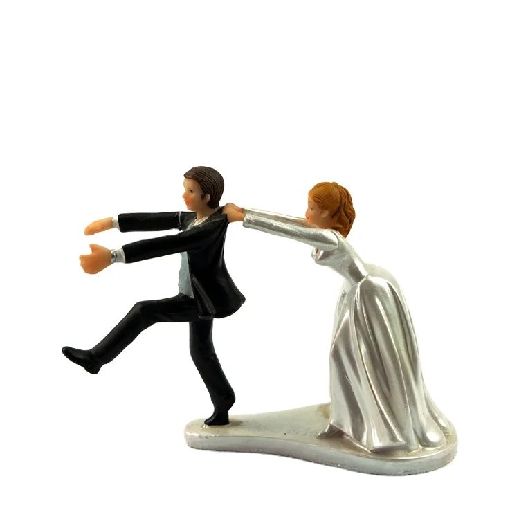 custom gifts crafts Resin figure wedding centerpiece wholesale Cake Topper