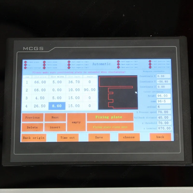CNC End Milling Machine For Aluminum Profile Windows Making