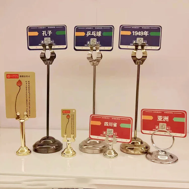 Table Number Card Holder