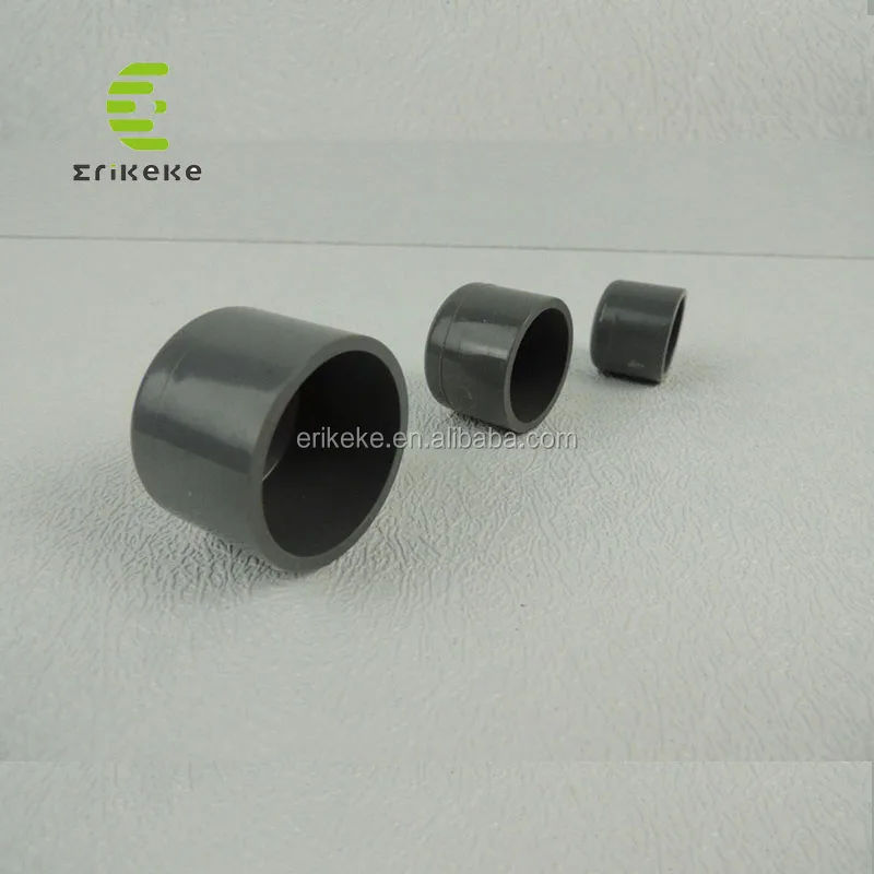 Cardboard packaging cylinder threaded plastic end caps for steel tube