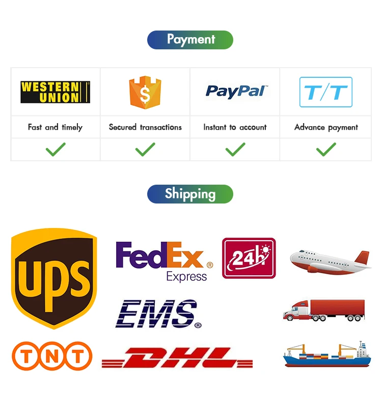 Payment & Shipping