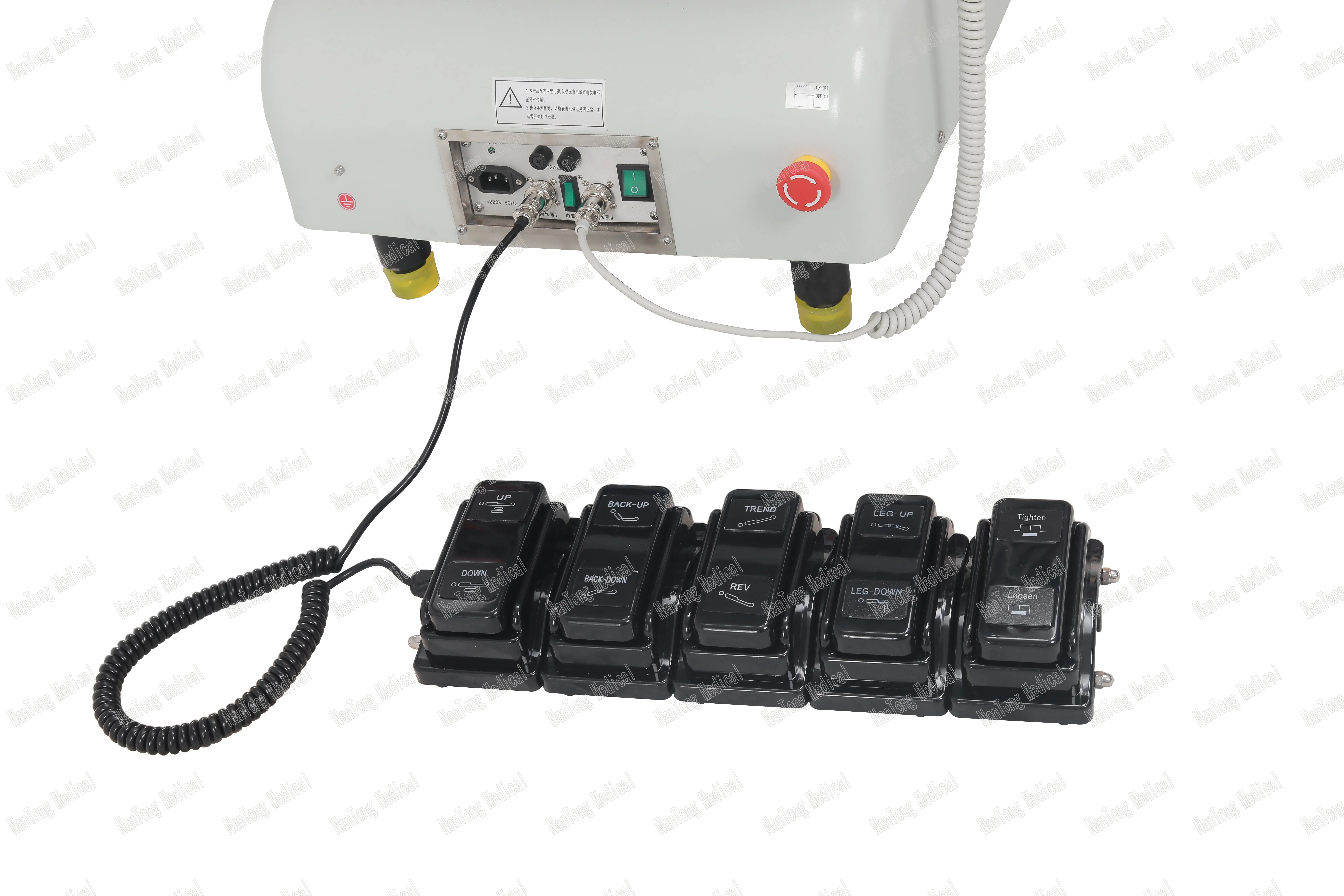 hospital and clinic use medical apparatus electric control gynecological exam table portable