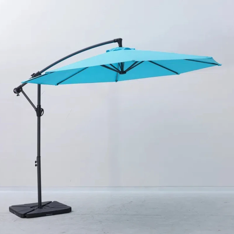 Custom designed folding banana umbrella Hanging sunshade portable outdoor umbrella
