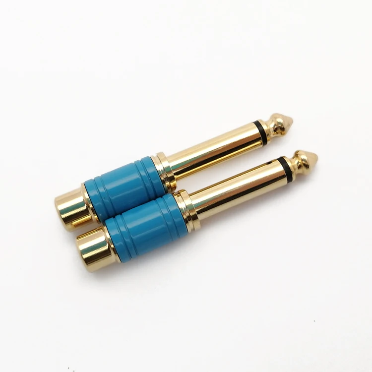 
converting RCA Cables to 1/4