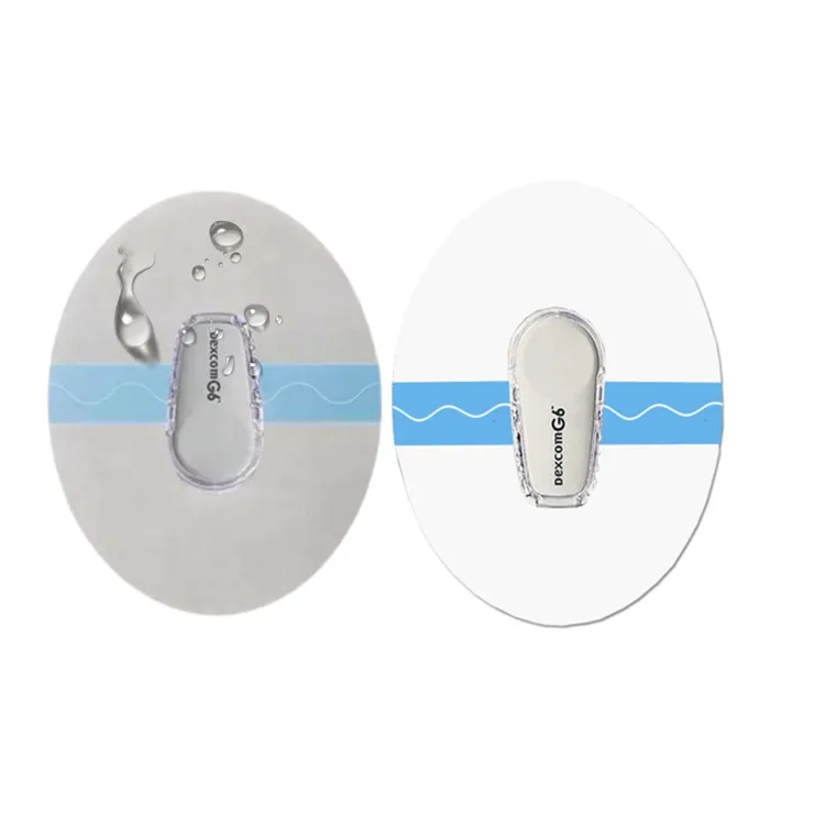 Sensor Covers for Libre, Waterproof-30 Pack Adhesive Patches,Transparent CGM Overpatch Tape Lasting to 14 Days