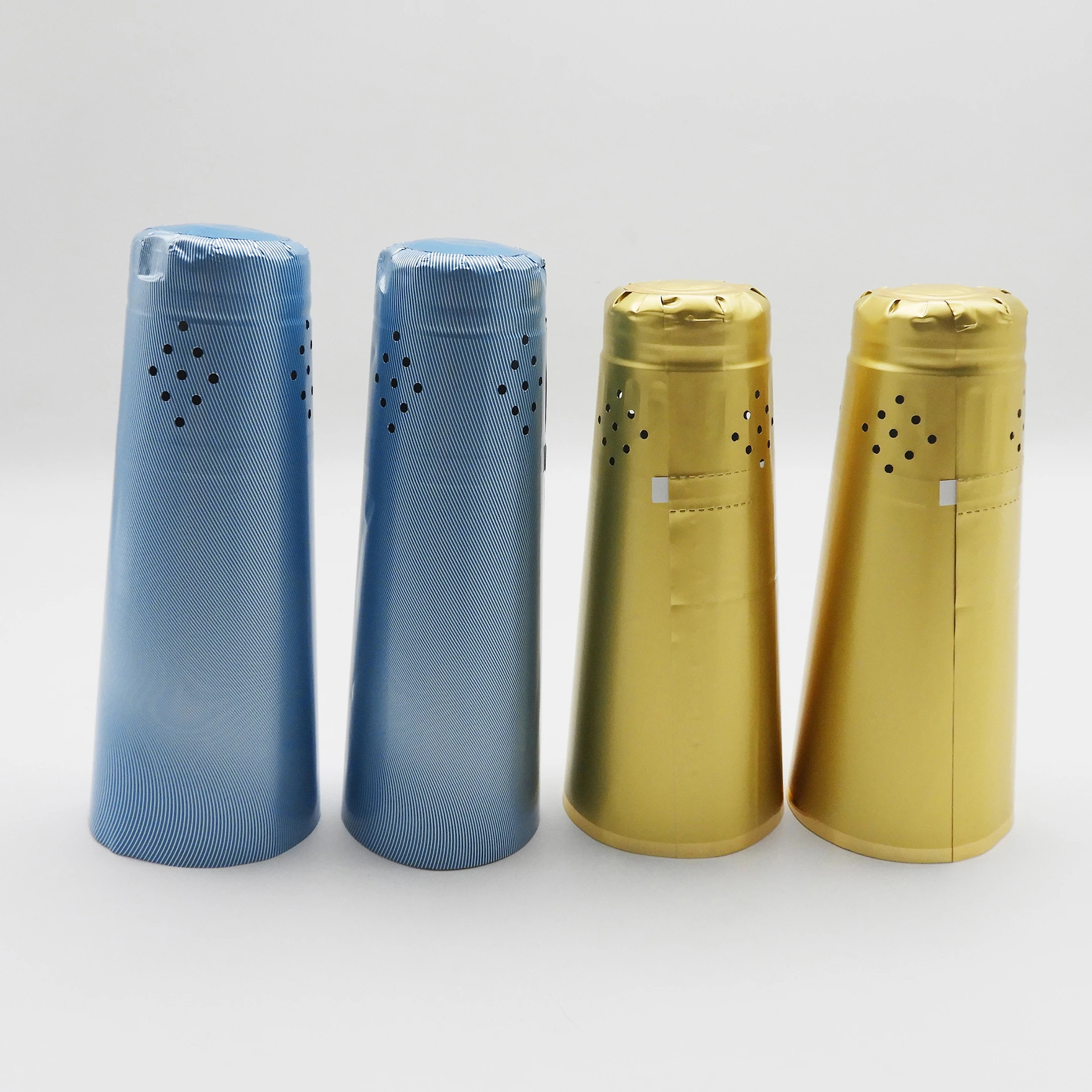 Different Size Wine Bottle shrink Capsules Cap For Champagne bottle
