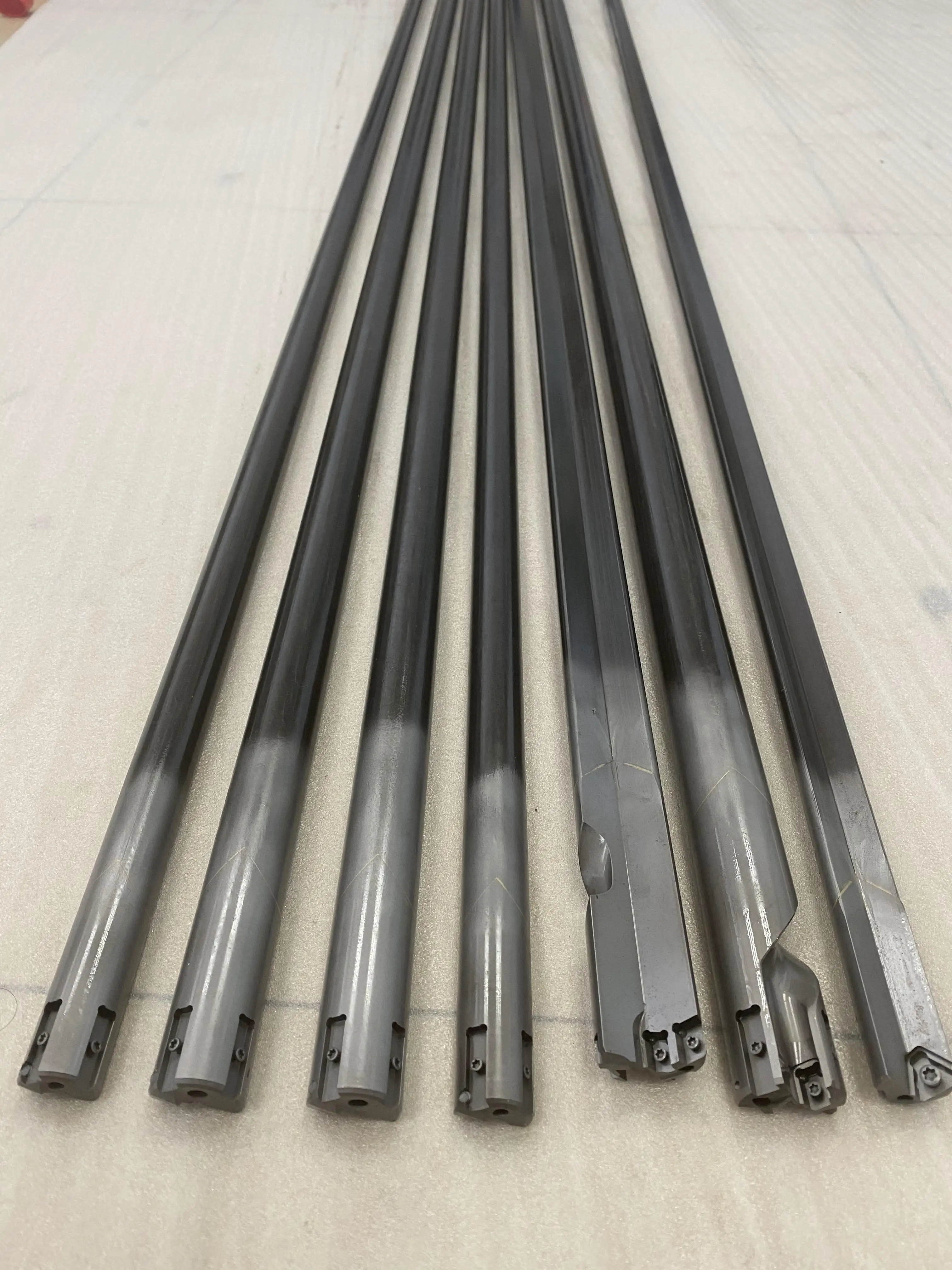 super long gun drill up to 4000mm high precision carbide insert gun drill gun drilling