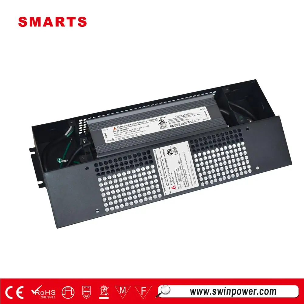 220vac to 12 volt triac dimmable led driver 12v 80w led transformer