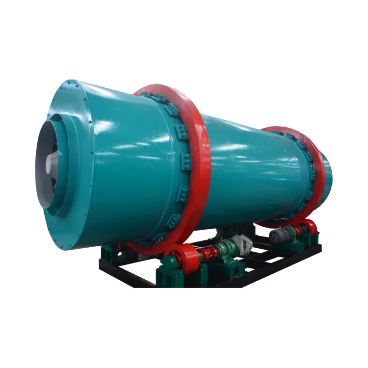 Hot selling electric 3-pass rotary drum dryer mining/sand drying machine