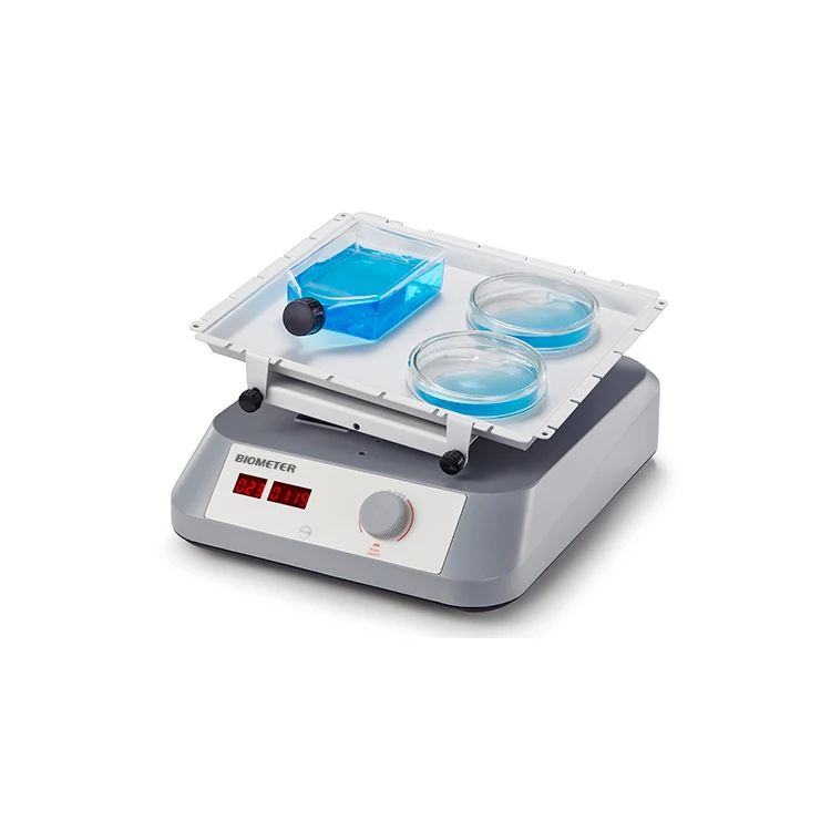 BIOMETER 10-80rpm Double LED Lab portable medical shaker machine electric LED digital 3D Shaker