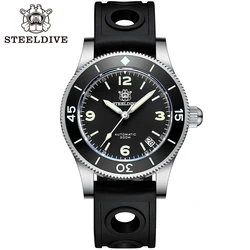 SD1952 High Quality 316L Stainless Steel NH35 Ceramic Bezel 30ATM Water Resistant Dive Watch for Men