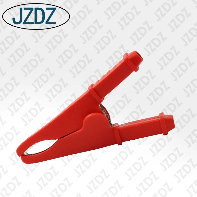 
JZDZ J.60051 Pure copper full sheath test crocodile clip safety type alligator clip 