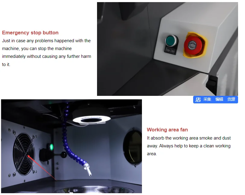 CCD Camera Desktop jewelry welding machine 200w 300 watts Water cooling mini YAG laser welding machine