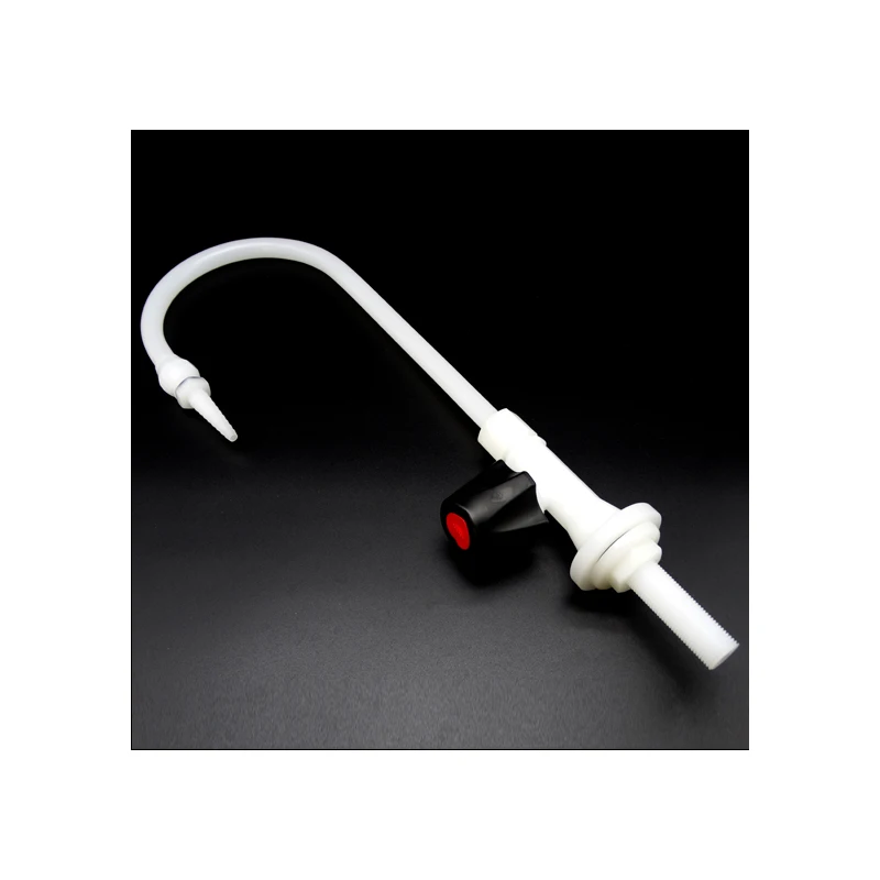 Chinese Supplier Good Price Online technical support Plastic Goose Neck PVDF tap
