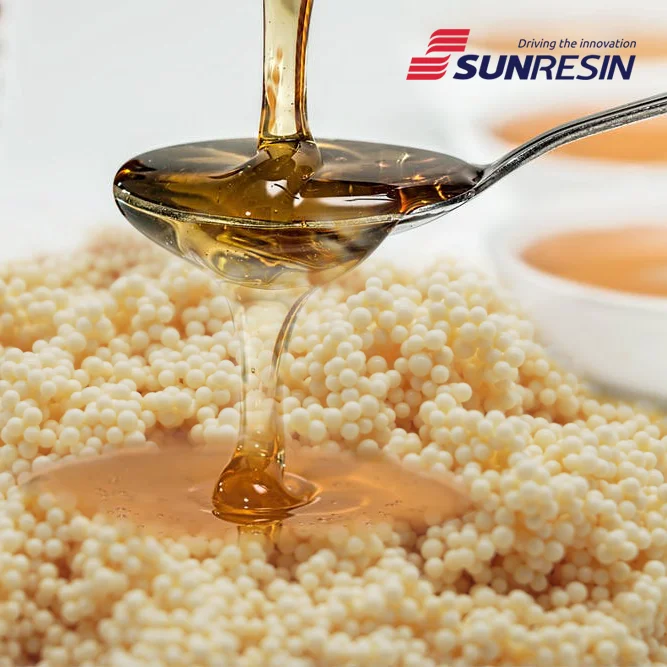 cane sugar Syrup Color removal polymer resin