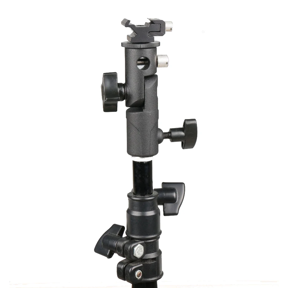 Photo Studio Camera Flash Speedlite E Type Bracket with Umbrella Holder for Flashes Studio Light LED Light