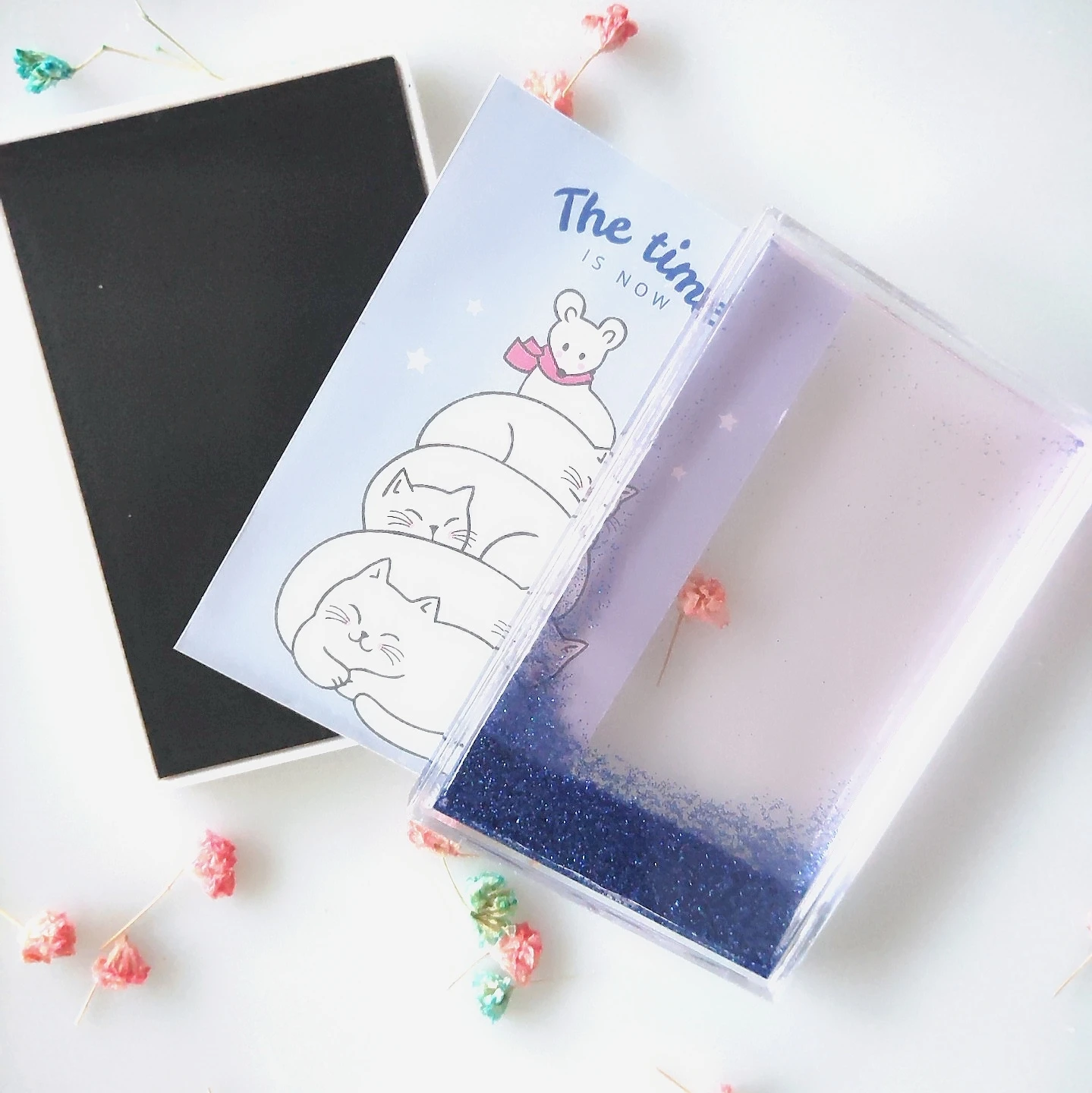 Magnet 2x3 Inch Water Globe Custom Glitter Snow Globe Liquid Photo Frame