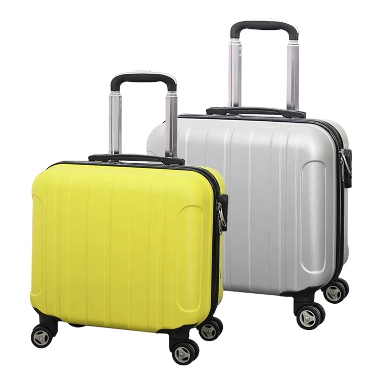 New Type Best Selling OEM/ODM Mala viagem abs Hand Carry Valiz zip Luggage Carry on Travel Bags Tiny Luggage 18 inch