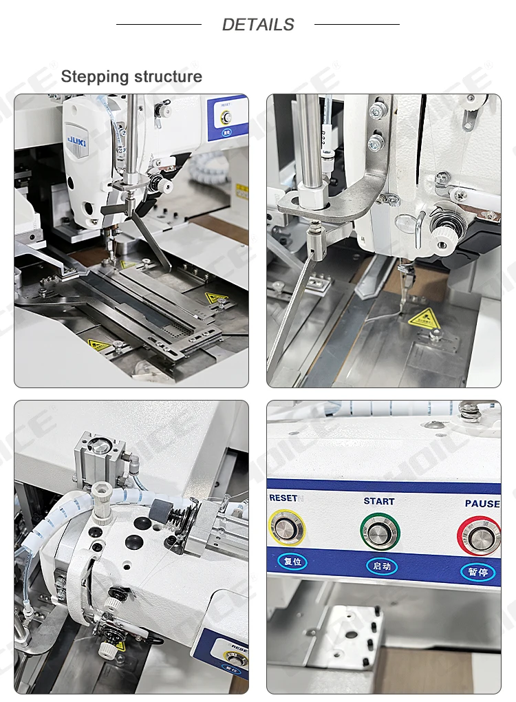 GC-8000A-PK computerized heavy duty semi-automatic sleeve placket sewing machine for shirt