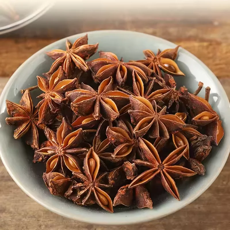 Wholesale Best Chinese Herbs and Spices New Autumn Crop Organic Dried Whole Star Anise 100g/bag