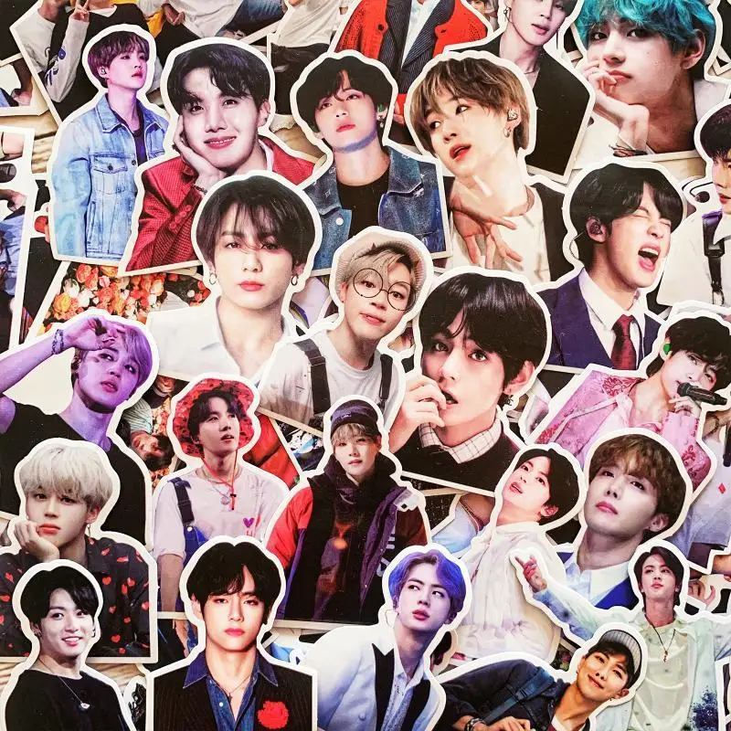 110Pcs/set Kpop Bangtan Boys Love Yourself BUTTER Self Adhesive Stickers