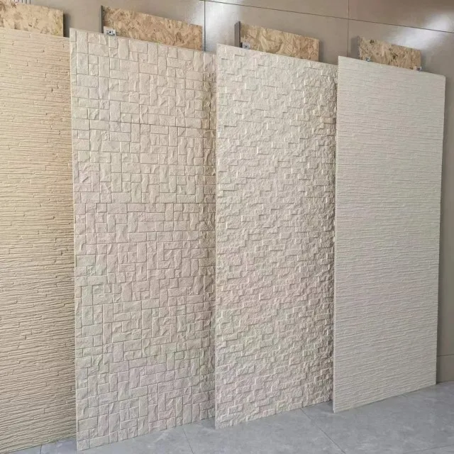 Villa Decoration Panel Exterior Wall Decoration Integrated Board Carved Fiber Cement Board