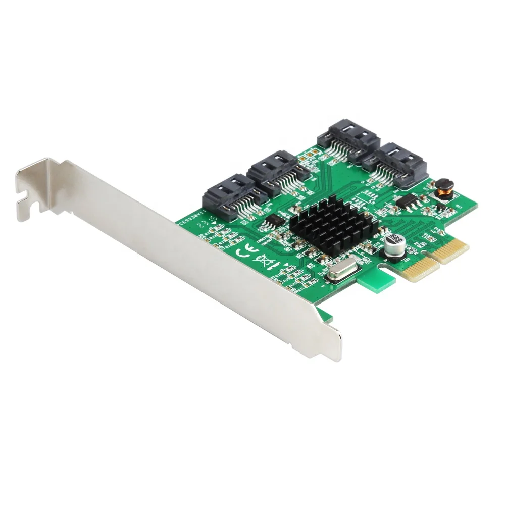  Плата контроллера Marvell 88SE9230 SATA 6 ГБ PCI-e PCI express на 4 порта III 3