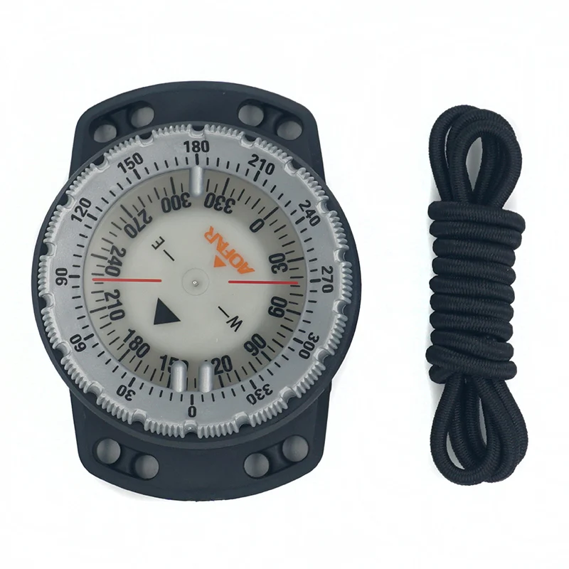 Dropshipping Diving Underwater Scuba North Attachable Noctilucence Compass two wearing scuba equipment