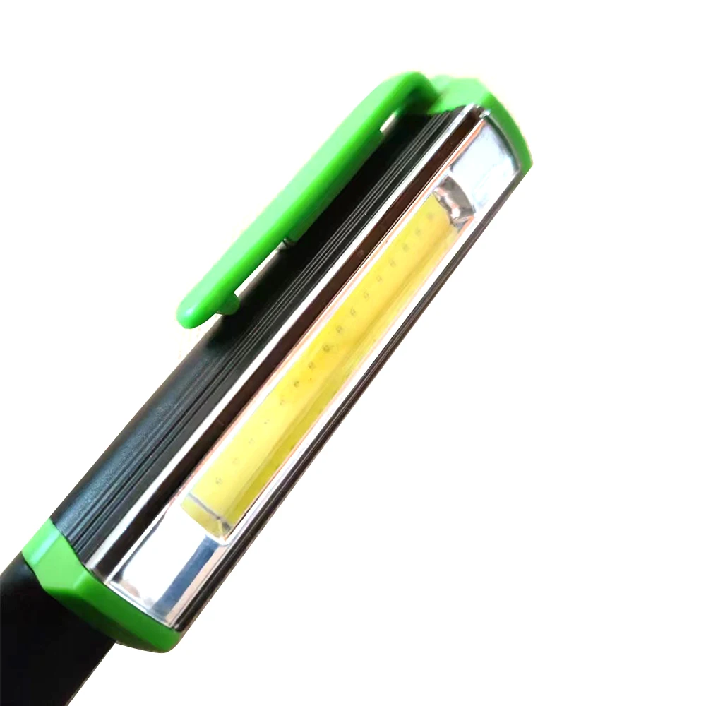 Professional Aluminum AAA Batteries Work Light Best Penlight with Magnet Torch Mini COB LED Flashlight