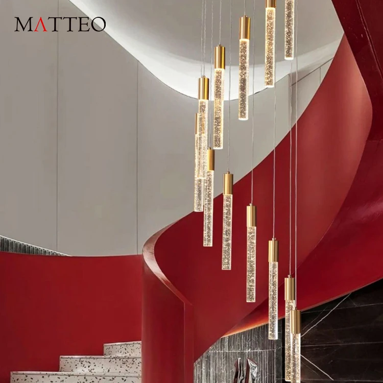 Высококлассная Современная хрустальная линейная люстра большие торговые центры отелей роскошное внутреннее освещение виллы 3000K подвесная установка