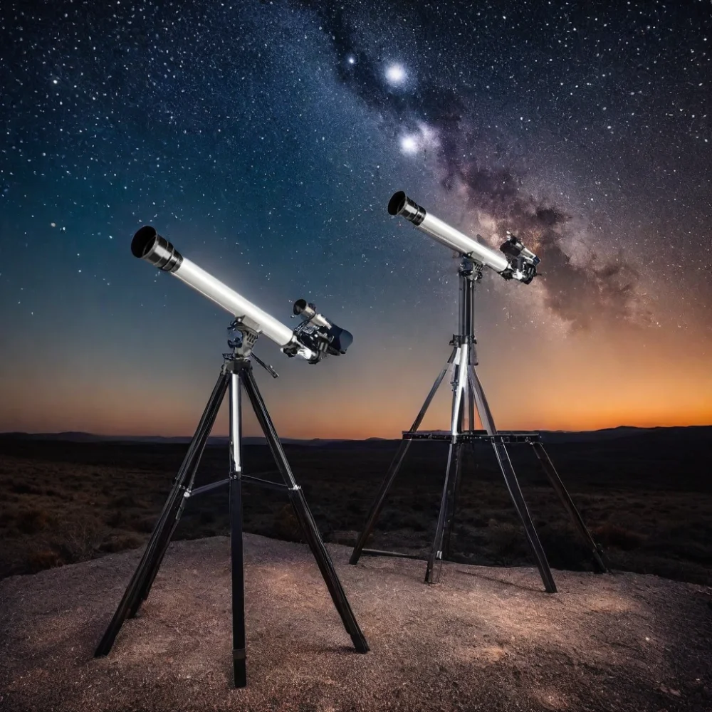 Professional STEM Science Engineering Toys Optical Glass Folding Astronomical Telescope For Kids