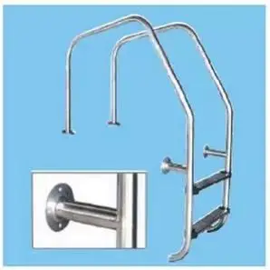 BONNY Piscina Above Ground Swimming Pool 3-Step Heavy Duty Ladder Steps Swimming Pool Steel Ladder Steps escaleras above ground