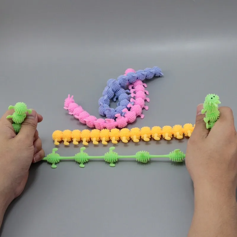 Тянущая игрушка гусеница Жмяка Антистресс TPRSquishy Toys Squeeze Toys Stress Toys