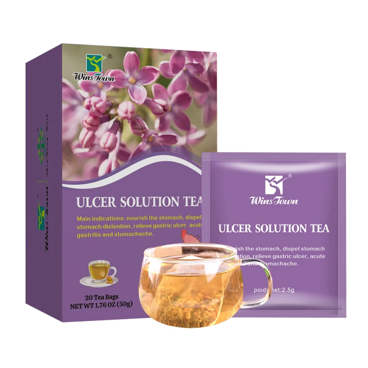Organic Natural Herbal Warm Stomach Ulcer Solution Tea Fresh Flower Tea Healthy Stomach Nourishing Bag Packed