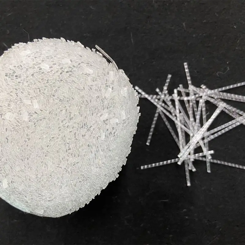Lowest price PP Polypropylene Waved Fiber PP Concrete Fiber for concrete reinforcement