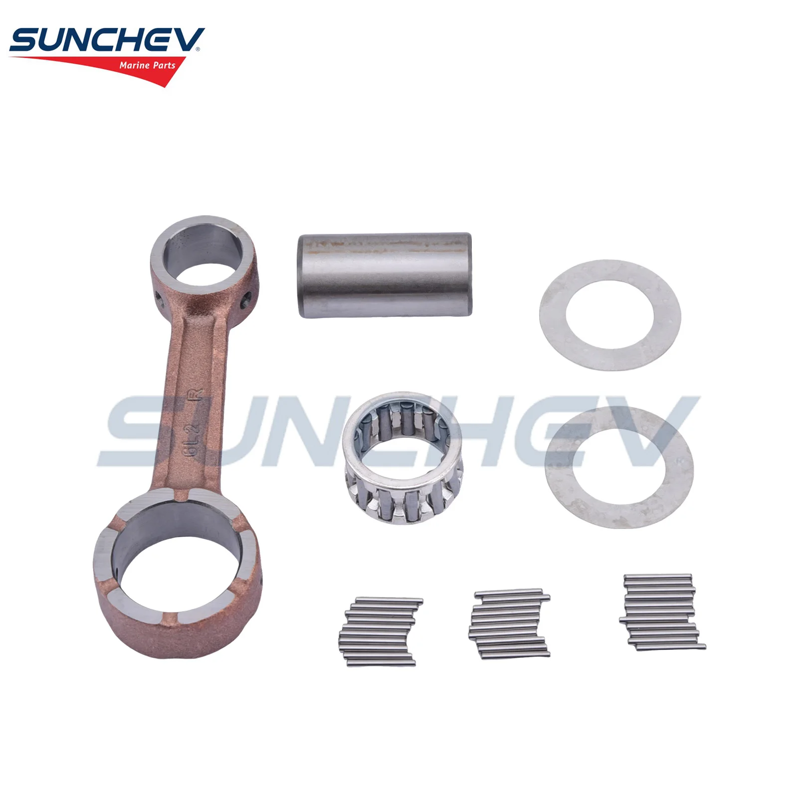 6L2-11651-00 Boat Engine Boat Motor Connecting Rod Kit For Yamaha 20hp Outboard Motor Outboard Engine  6L2-11651 6L21165100