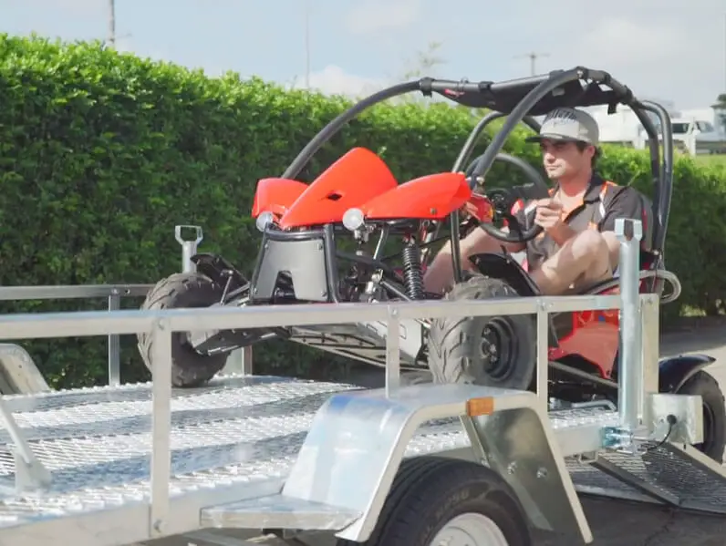 2020 хит продаж! 8X5 оцинкованный мотоцикл/ATV трейлер для продажи