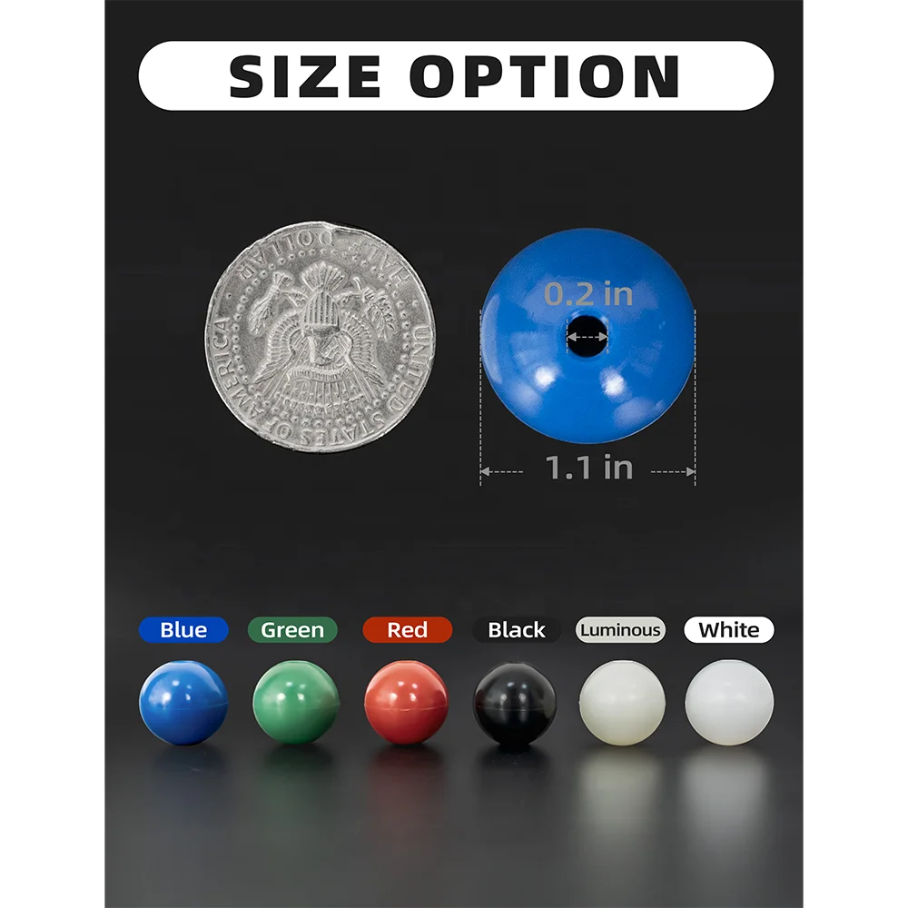 2pcs Fishing Rigging Ball Plastic Pair Outrigger Line Stop Ball Stoppers Outrigger Ball Stops