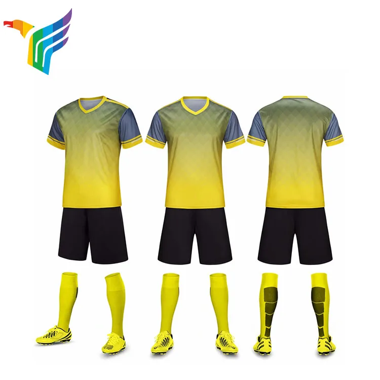 2023 sublimated custom soccer uniform sets hot football club soccer jerseys