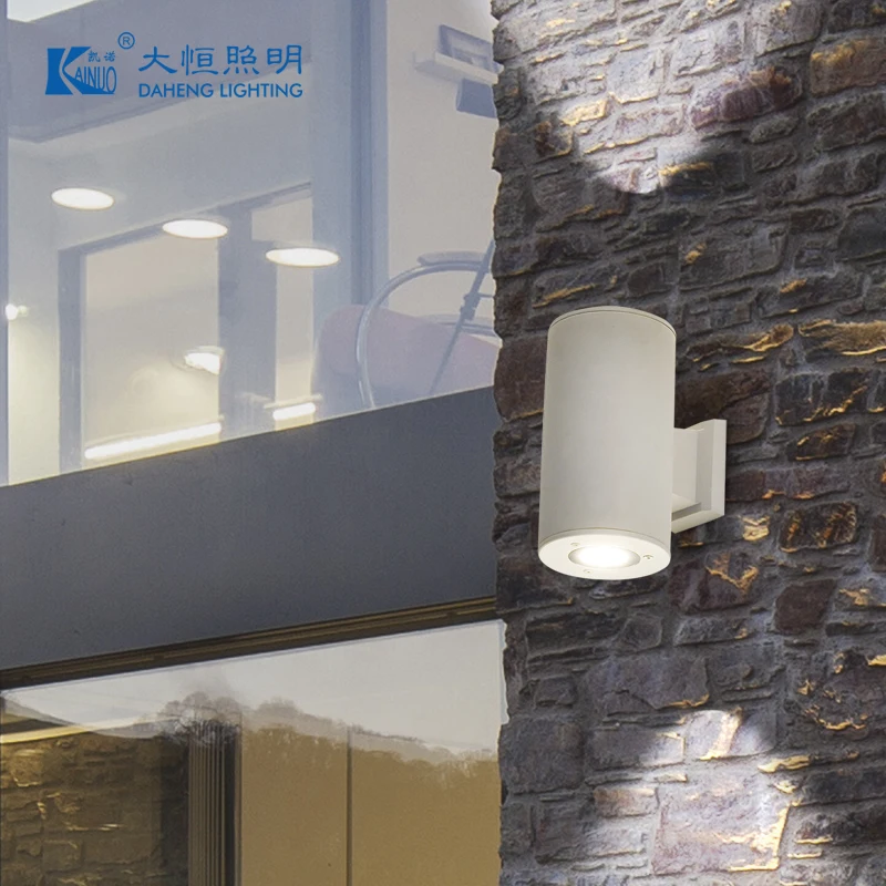 IP65 Waterproof Aluminum 10W*2 Marine Outdoor Wall Lights LED round Shape Bulkhead Light  DHK-9206