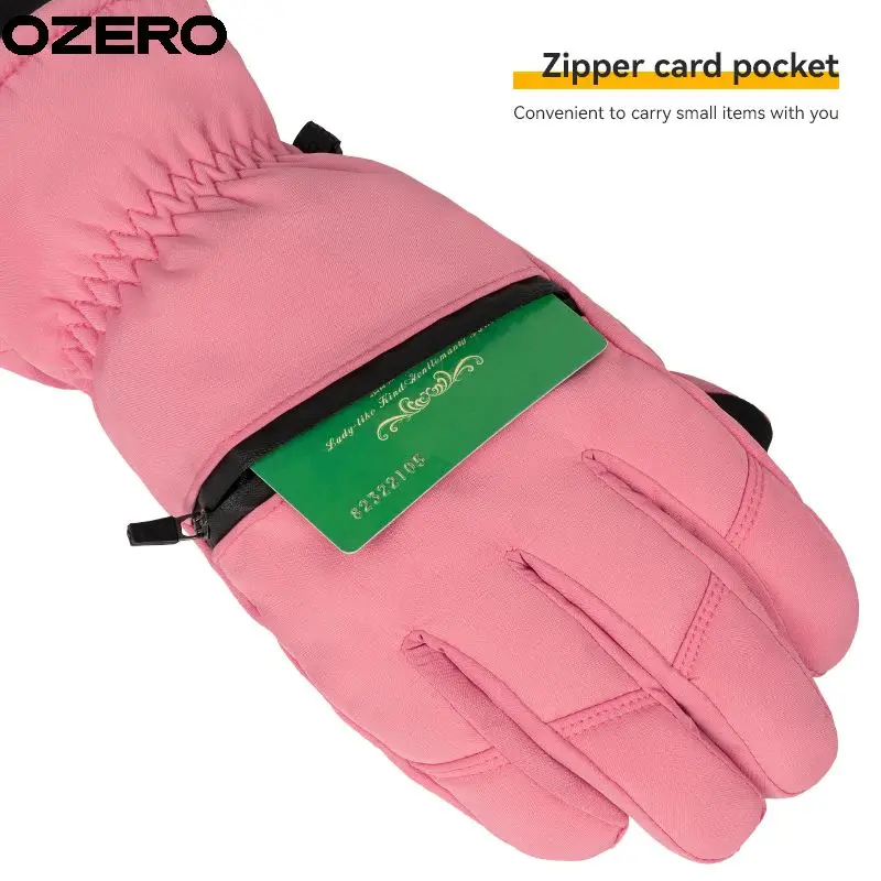 Premium Quality Gloves OZERO Personalized Chilly Winter Days Winter Girls Gloves Driver
