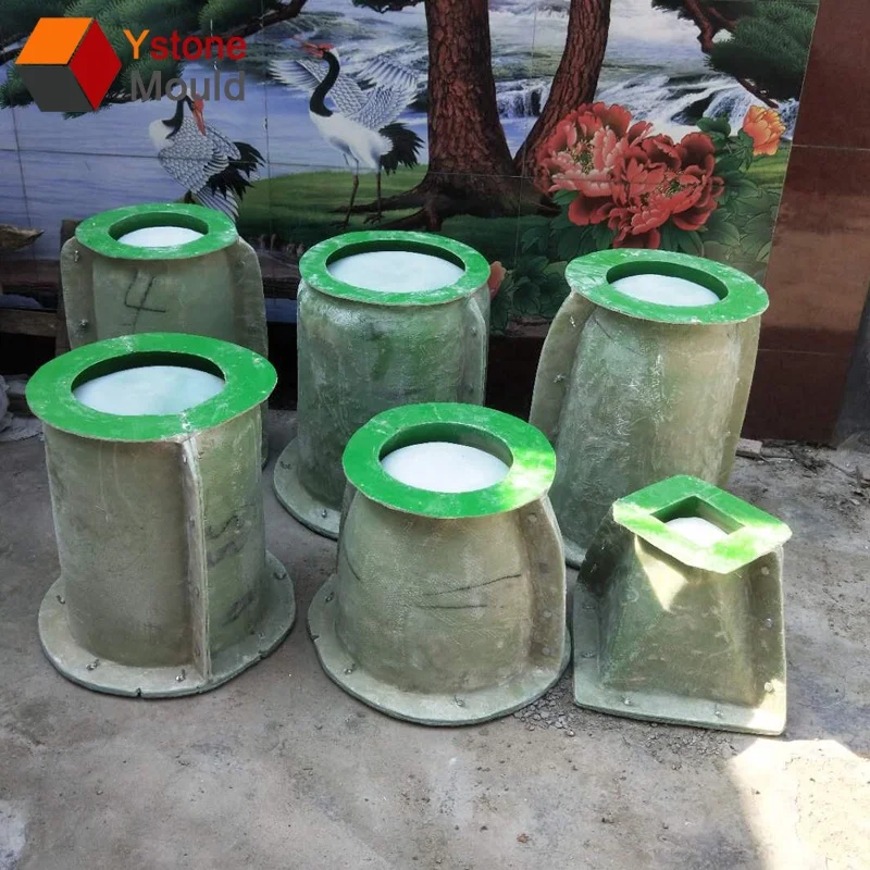 
garden planter flower pot silicone mold 