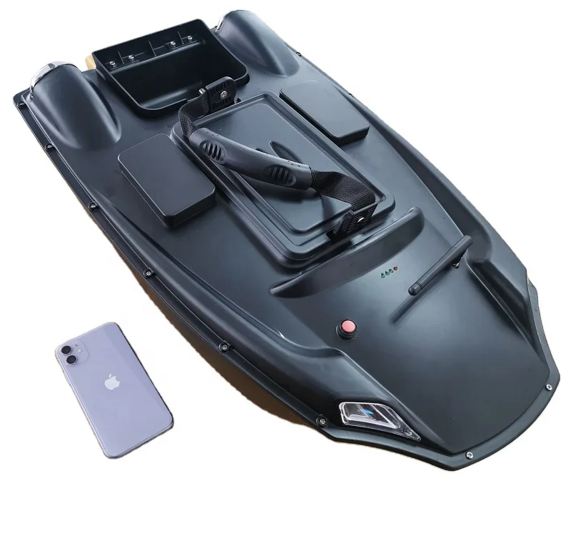 Рыба лодка Черный пульт дистанционного управления T888 Карп рыболовные приманки лодки с GPS