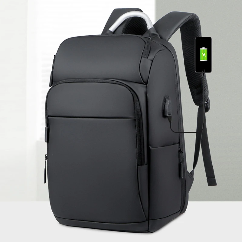 hot selling large capacity 2023 custom LOGO Business bags waterproof travel backpacks business laptop bags with usb charging