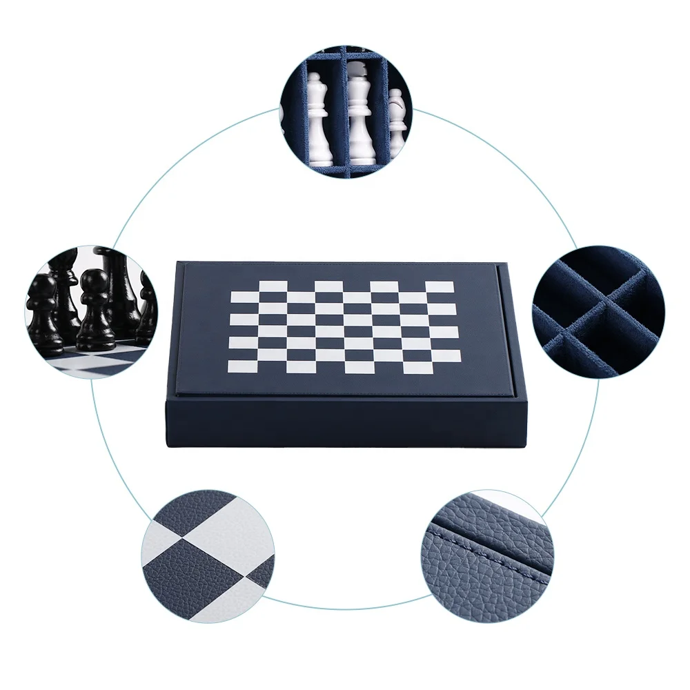 Highly Recommended Chess Board Game Durable Customizable Hand Made Luxury Board Games Chess For Children
