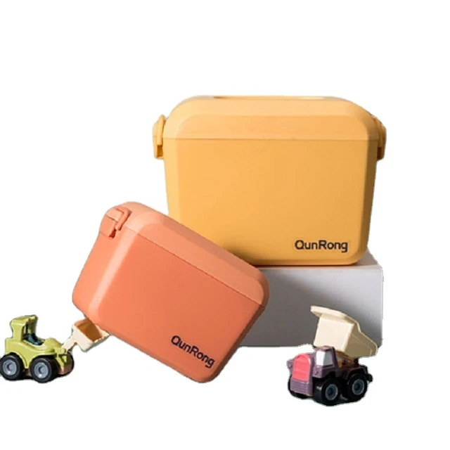 Children Toys Storage Household Plastic Desktop Storage Box Snack Storage Box Baby Color Mud Building Blocks Organizer Box