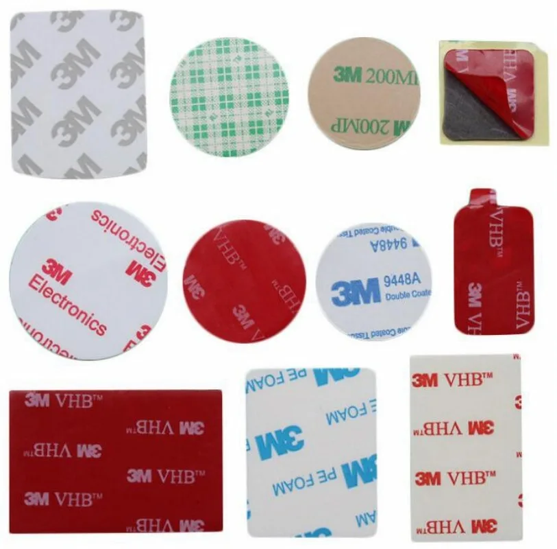 Die Cut VHB Acrylic Clear Double Sided Car Cell Phone Holder 4905 4910 4915 4918 Clear Adhesive Grey Tape